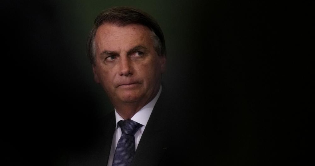 En esta foto de archivo del 25 de octubre de 2021, el Presidente brasileño Jair Bolsonaro asiste al lanzamiento del Programa Nacional de Crecimiento Verde en el palacio presidencial de Planalto en Brasilia.