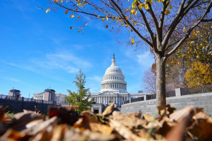 El Capitolio de Estados Unidos el día de las elecciones en Washington, el martes 8 de noviembre de 2022.