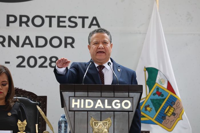 El morenista Julio Menchaca Salazar rindió protesta el pasado 5 de septiembre como nuevo Gobernador del estado de Hidalgo.