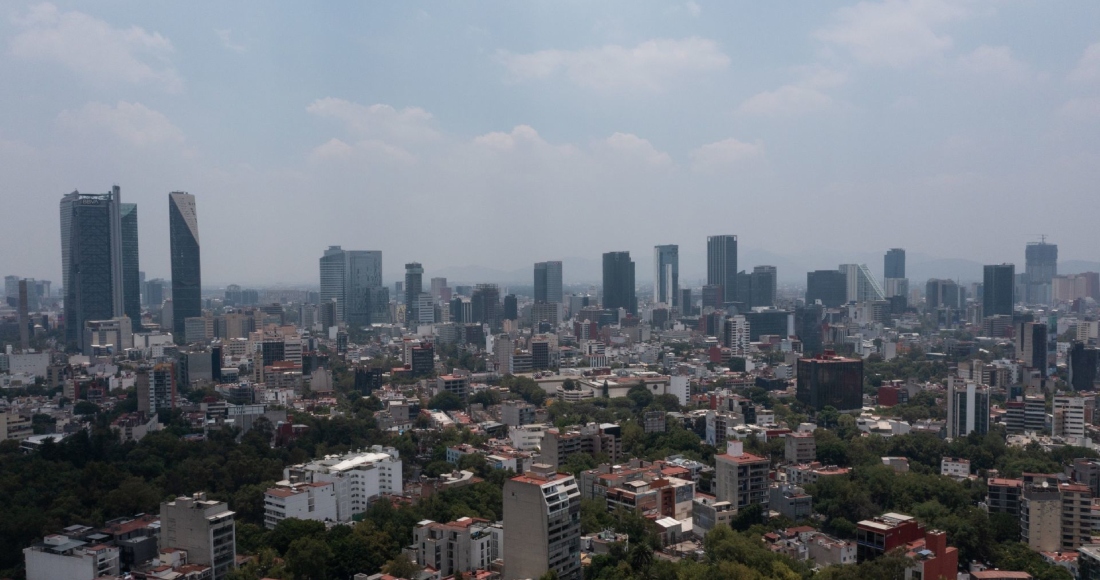 Mala calidad del aire en la Ciudad de México.