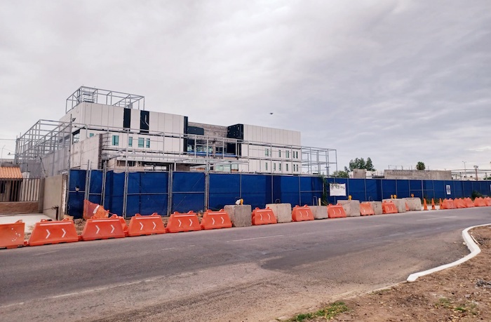 Construcción del Consulado de Estados Unidos en Hermosillo, Sonora.