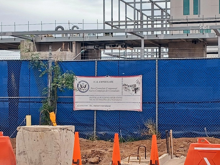 Construcción de Consulado de Estados Unidos en Hermosillo, Sonora.