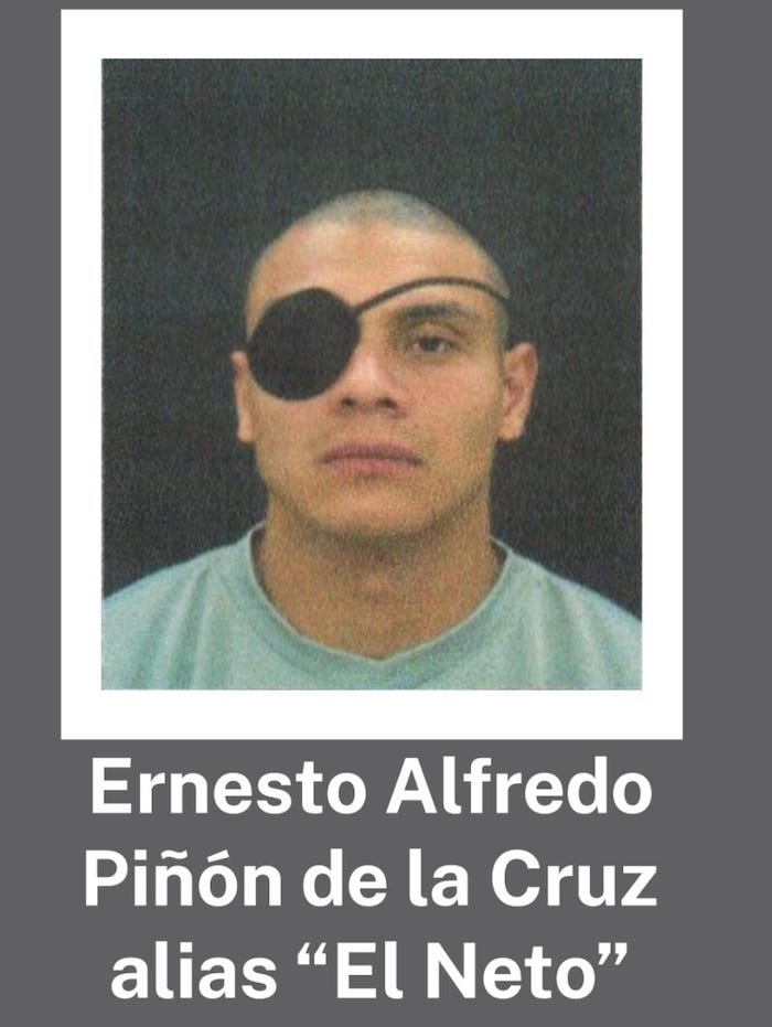 Ernesto Piñón de la Cruz, alias “El Neto”, líder de “Los Mexicles” y quien se fugó el fin de semana del Cereso número 3 de Ciudad Juárez, Chihuahua, fue abatido la madrugada de este jueves.