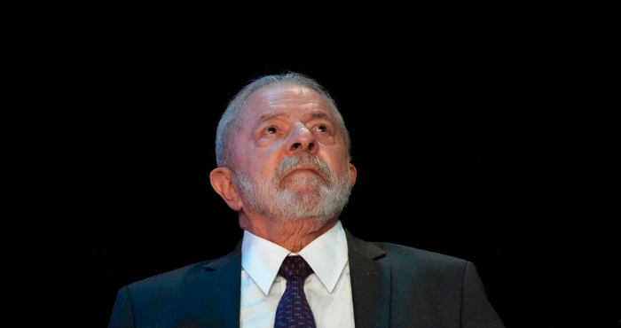 El Presidente de Brasil Luiz Inácio Lula da Silva.