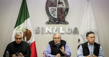 Gobernador de Sinaloa Rubén Rocha Moya