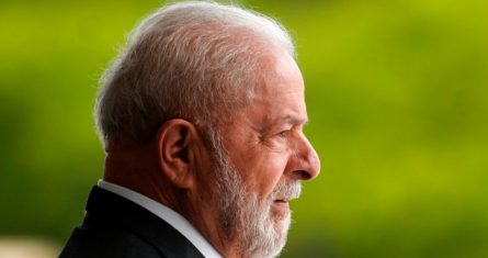 El Presidente de Brasil Luiz Inácio Lula da Silva.