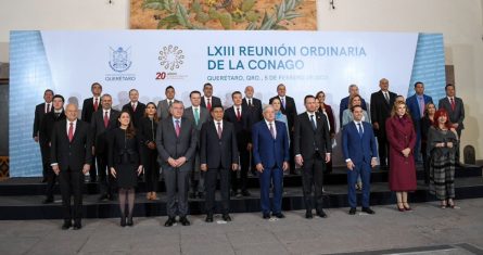 Salomón Jara Cruz, Gobernador de Oaxaca, fue elegido este domingo como el nuevo presidente de la Conferencia Nacional de Gobernadores (Conago).