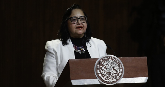 La Ministra Norma Lucía Piña Hernández.