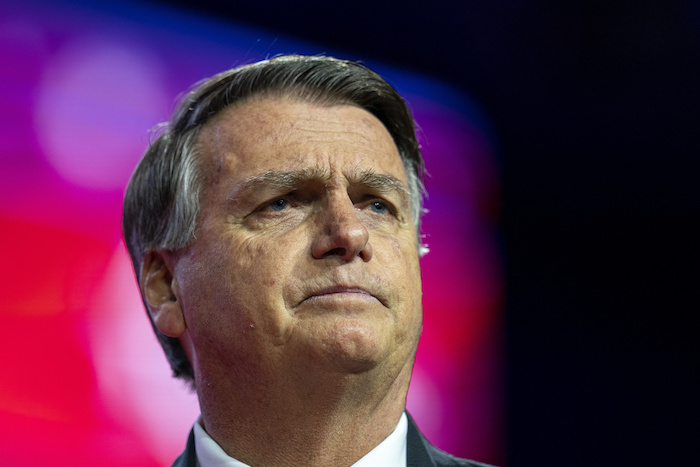 El expresidente de Brasil Jair Bolsonaro durante la Conferencia de Acción Política Conservadora, CPAC 2023, el sábado 4 de marzo de 2023, en Oxon Hill, Maryland.