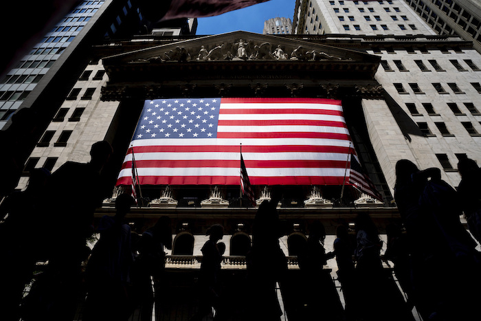 Foto tomada el 29 de junio de 2022 de la sede de la Bolsa de Valores de Nueva York.