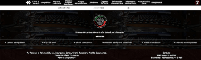 Alejandro Armenta, presidente del Senado, presentó una iniciativa para extinguir al Instituto Nacional de Transparencia, Acceso a la Información y Protección de Datos Personales (INAI), y que sus funciones fueran absorbidas por la Secretaría de la Función Pública (SFP); sin embargo, la retiró unas horas después.