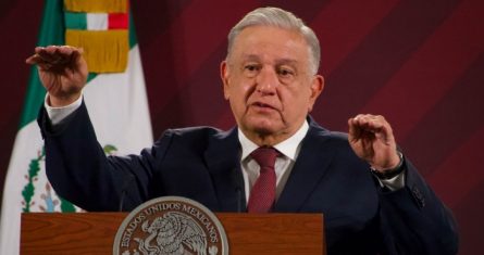 El Presidente Andrés Manuel López Obrador.