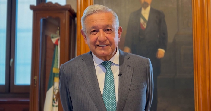 El Presidente Andrés Manuel López Obrador.