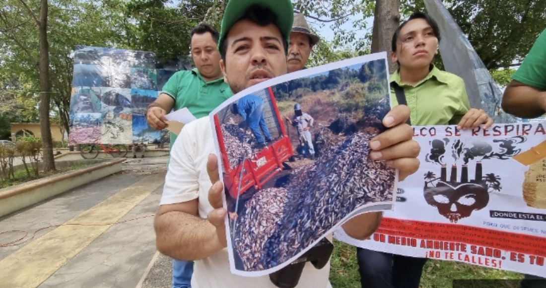 En el mitin, los oradores coincidieron en que el nivel de contaminación provocado por la central termoeléctrica es alarmante, pues cada vez hay más casos de personas con enfermedades cardiorespiratorias.