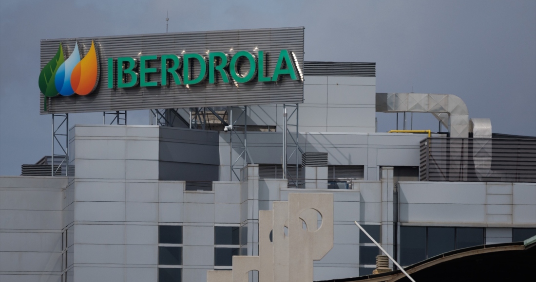 Fachada de la sede de Iberdrola, a 31 de marzo de 2023, en Madrid (España).