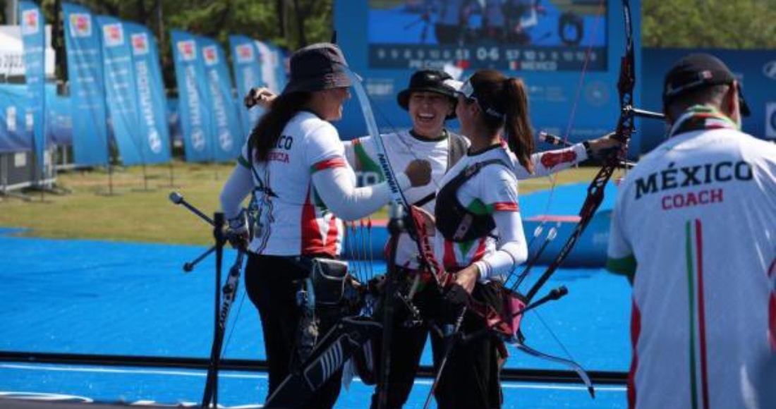 Este domingo Ángela Ruiz, Alejandra Valencia y Aída Román se colgaron la medalla de oro en la Copa del Mundo de Tiro con Arco al vencer a China en la final de arco recurvo en el torneo que se disputó en Turquía.