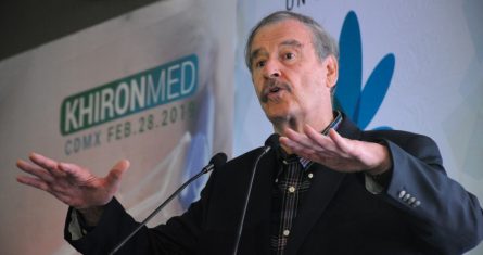 El expresidente Vicente Fox.