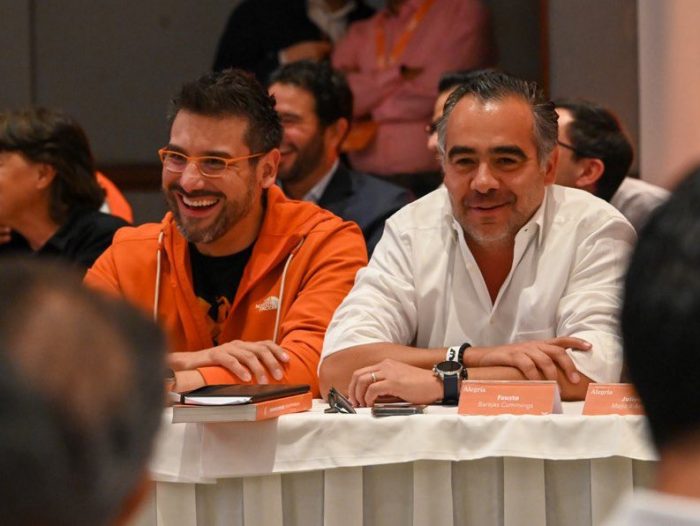 Juan Zavala, sobrino de Felipe Calderón, y Fausto Barajas. 