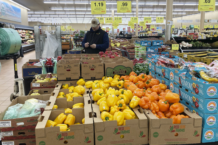 Foto tomada en un supermercado en Buffalo Grove, Illinois, el 19 de marzo de 2023.