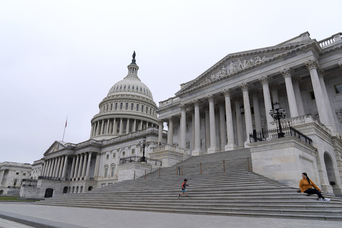 Vista del Capitolio, Washington, sábado 20 de mayo de 2023.