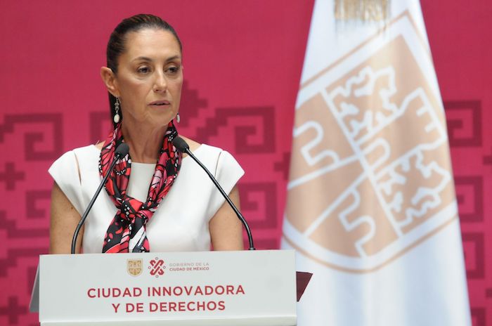 Claudia Sheinbaum, todavía Jefa de Gobierno de la capital, tomó la decisión de separarse del cargo para buscar la candidatura presidencial de Morena.