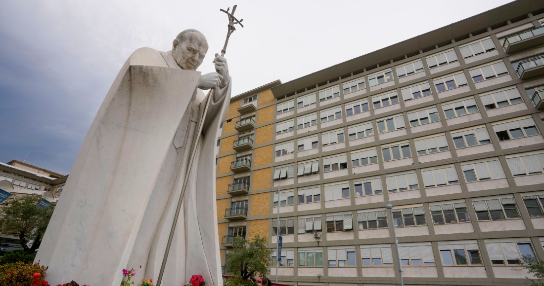 Foto tomada el 13 de junio de 2023 del Hospital Agostino Gemelli en Roma. Foto: Andrew Medichini, AP