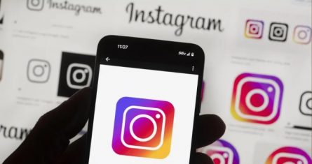 La aplicación de la red social Instagram.