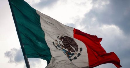 Bandera de México.