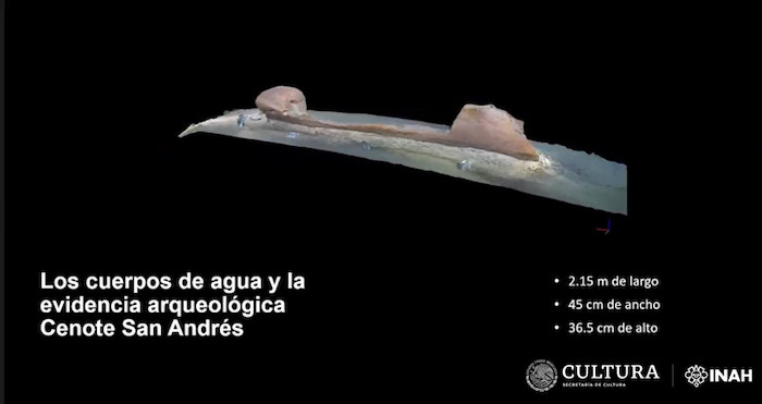 Desde 2021 se han hecho estudios para precisar las dimensiones y la temporalidad de la canoa maya.