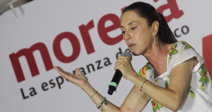 Claudia Sheinbaum en Yucatán.