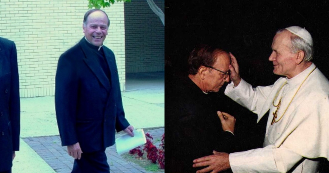 El padre Marcial Maciel (izquierda)l, fundador de la congresación de los Legionarios de Cristo, falleció el día de ayer en los Estados Unidos. Foto: Tarcisio Samaniego, Cuartoscuro