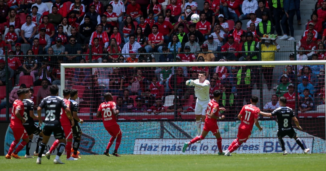 Los Diablos del Toluca y los Rayos del Necaxa empataron 0-0 durante el encuentro de la primera jornada del Torneo Apertura 2023.