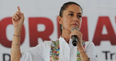 Claudia Sheinbaum, aspirante a la candidatura presidencial por Morena, realizó una Asamblea Informativa en la Alcaldía Gustavo A. Madero.