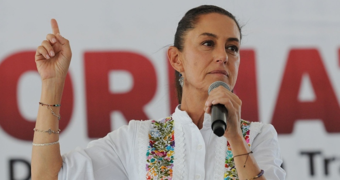 Claudia Sheinbaum, aspirante a la candidatura presidencial por Morena, realizó una Asamblea Informativa en la Alcaldía Gustavo A. Madero.