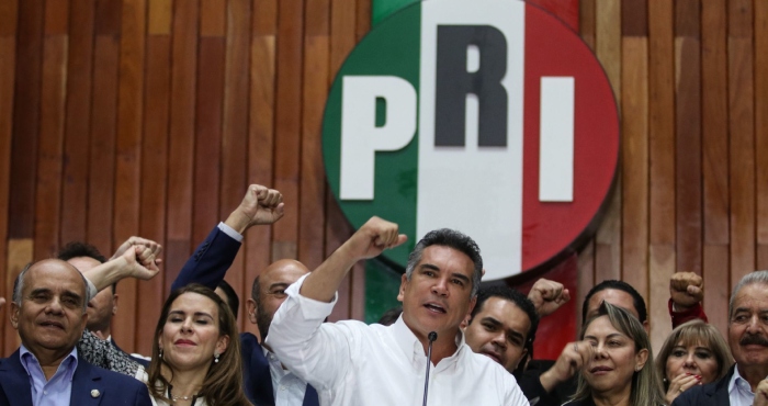 Alejandro Moreno, dirigente del PRI.