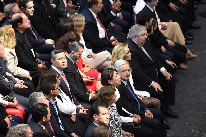 El evento, que tuvo lugar en el patio central del Palacio de Gobierno mexiquense, contó con la presencia del Presidente Andrés Manuel López Obrador.