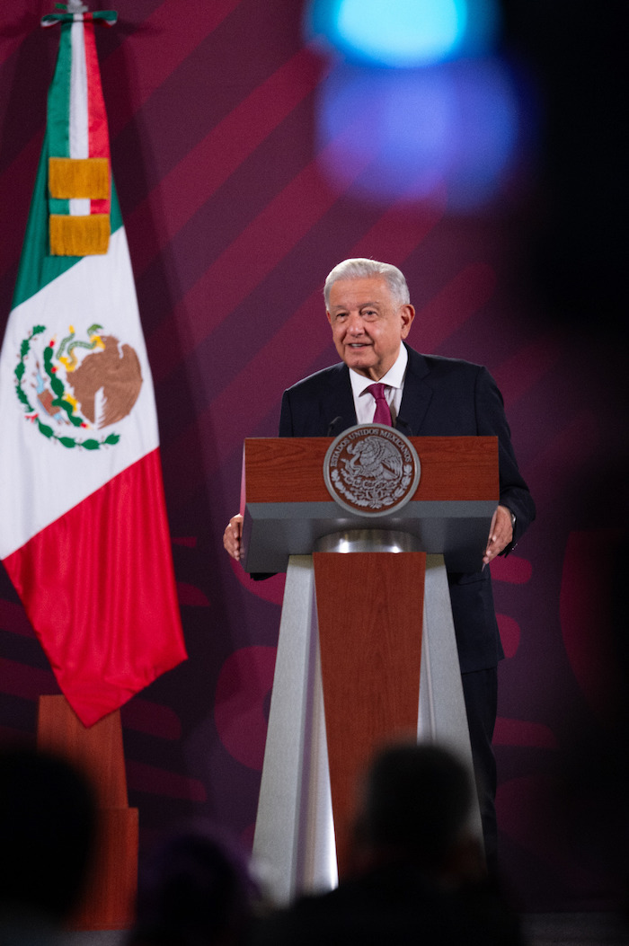 Andrés Manuel López Obrador, residente de México, habló sobre los resultados de la contienda interna de Morena, el partido que fundó y lo llevó a la Presidencia en 2018.