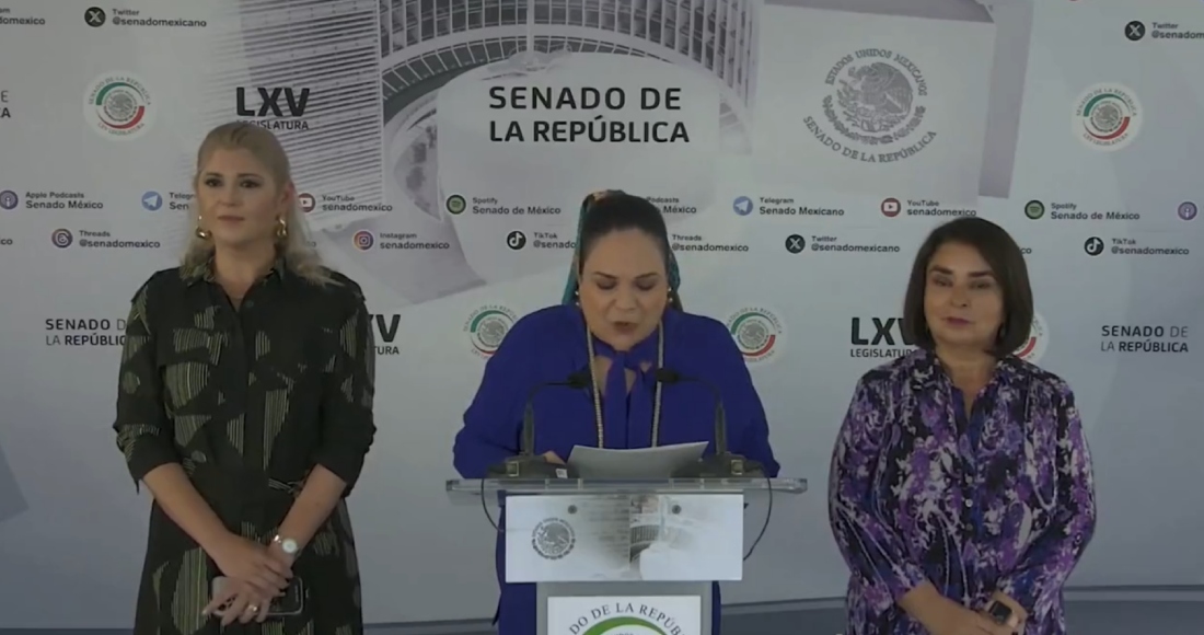 Legisladoras de Tabasco, Guanajuato y Yucatán, el Senador de Chiapas Eduardo Ramírez, así como la expresidenta del Sistema DIF y exesposa del Gobernador de Puebla, Miguel Barbosa, Rosario Orozco, son algunas de las aspirantes a las candidaturas. Foto: captura de pantalla