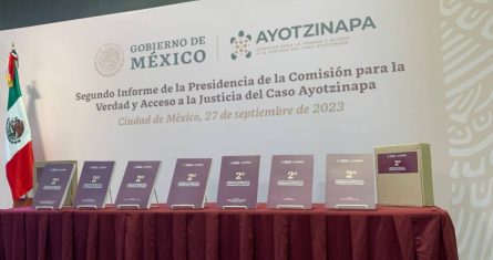 La presentación del 2° Informe de la presidencia de la Comisión para la Verdad y Acceso a la Justicia del Caso Ayotzinapa.