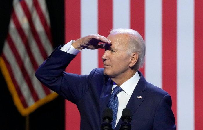 El Presidente Joe Biden en el Centro para las Artes de Tempe, el jueves 28 de septiembre de 2023, en Tempe, Arizona. 