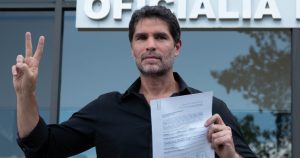 El actor Eduardo Verástegui acudió el pasado 7 de septiembre al Instituto Nacional Electoral (INE) para realizar su registro como independiente a las elecciones presidenciales en 2024.