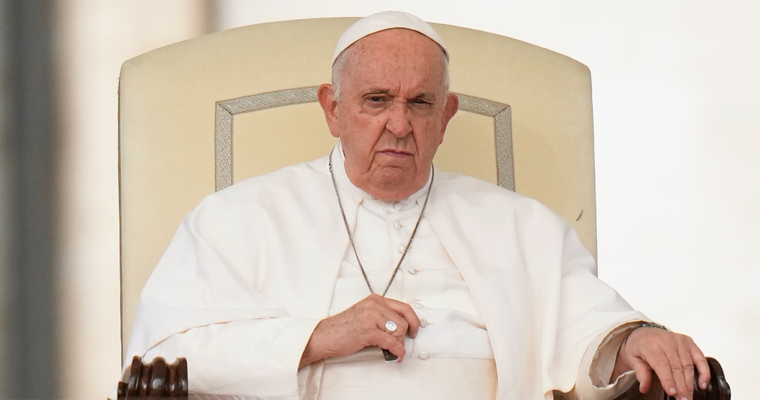 El Papa Francisco asiste a la audiencia general semanal en San Pedro, Vaticano, 18 de octubre de 2023.