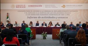 La presentación del Informe de la Comisión para el Acceso a la Verdad de las violaciones graves cometidas a los derechos humanos entre 1965 y 1990.