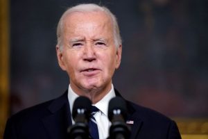 Joe Biden habla el martes 10 de octubre de 2023 en la Casa Blanca, Washington, sobre la guerra entre Israel y Hamas.