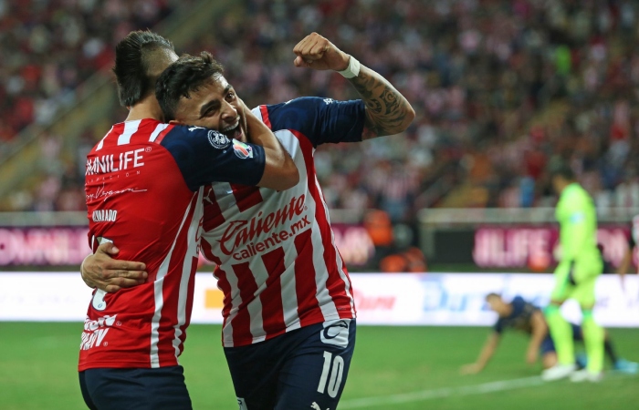 Partido en el Estadio Akron entre las Chivas de Guadalajara y el conjunto de los Pumas de la UNAM.