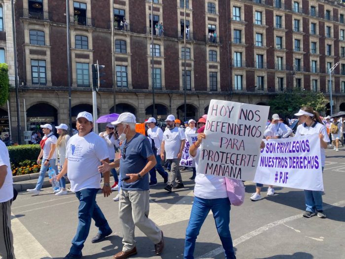 Las y los trabajadores del Poder Judicial defendieron sus movilizaciones en todo el país.