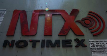 Las instalaciones de Notimex.