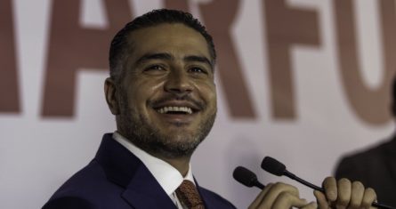 Omar García Harfuch, aspirante de Morena a la Jefatura de Gobierno de la Ciudad de México.