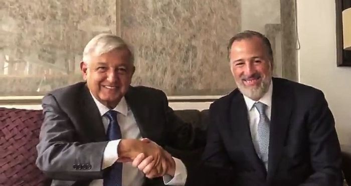 El pasado 3 de agosto de 2018, Andrés Manuel López Obrador, entonces virtual Presidente electo de México, se reunió con el excandidato presidencial José Antonio Meade para conversar de aspectos relevantes tras las elecciones del 1 de julio.