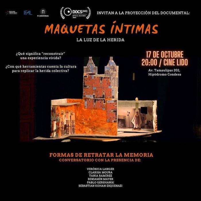 Hace pocas semanas, se estrenó, dentro del festival de documentales DOCSMx, <em>Maquetas íntimas. La luz de la herida</em>, dirigido por Sebastián Kohan Esquenazi, donde pueden verse algunas de estas conmovedoras experiencias.